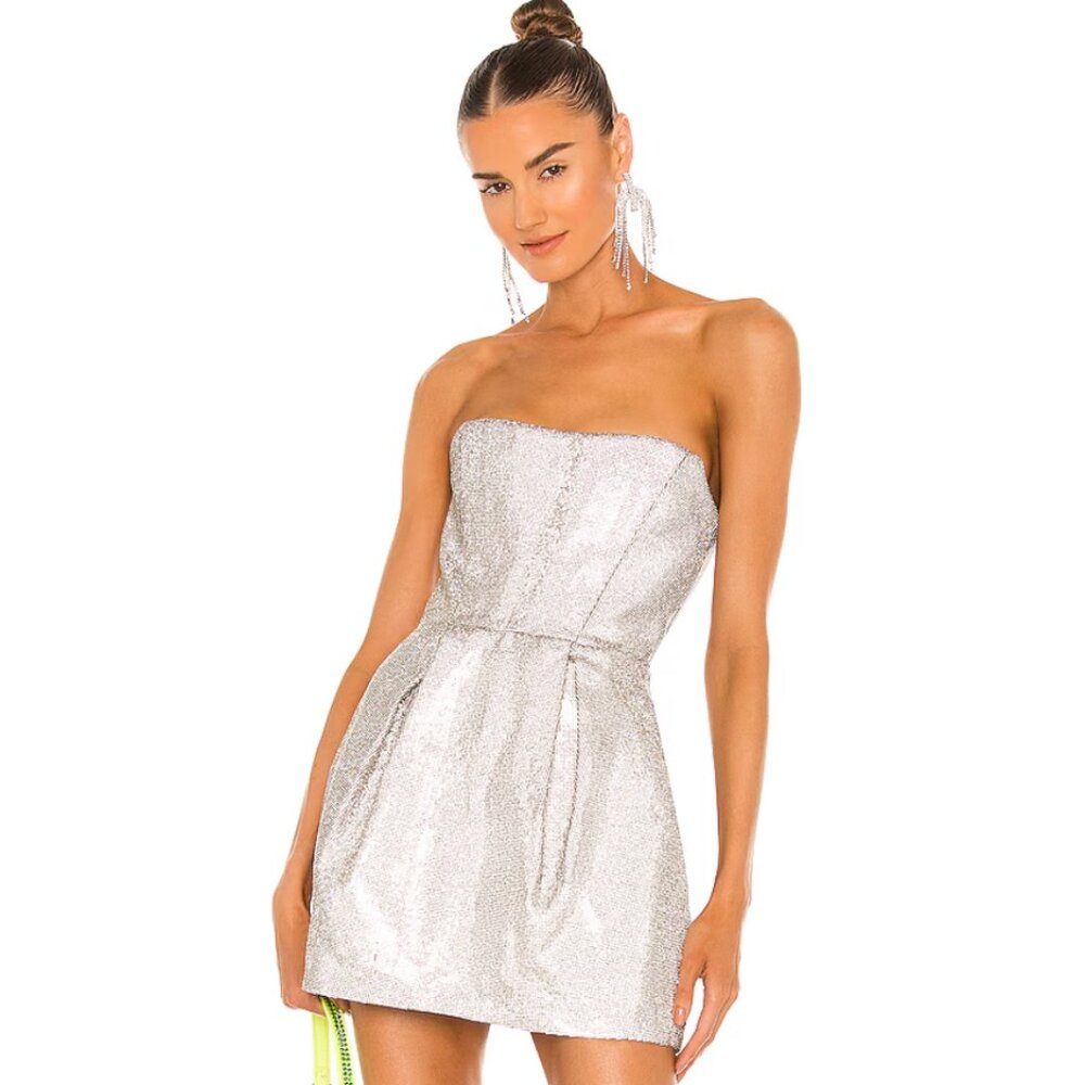 Bronx and Banco Diamond Rhinestone Corset Mini